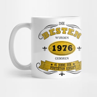 Geburtstag 45 Jahre Baujahr 1976 Mug